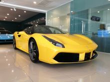 2016 Ferrari 488 GTB 3.9 SPIDER UNREGISTER
