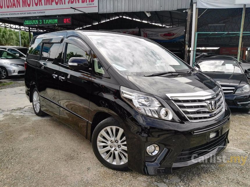 Toyota Alphard 2013 G 240X 2.4 in Kuala Lumpur Automatic MPV Black for ...