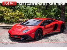 2016 Lamborghini Aventador 6.5 LP750-4 Superveloce Coupe SV UNREG 600 UNITS ONLY