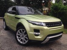 2013 Land Rover Range Rover Evoque 2.0 Si4 SUV FULL DYNAMIC HIGH WAY MODE UNREG
