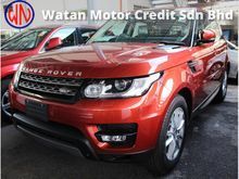 LAND ROVER RANGE ROVER SPORT 3.0 SE SDV6 ACTUAL YR 14 ,19 SPORT RIM,SURROUNDING CAMERA,MERIDIAN SOUND,MEMORY SEAT JPN UNREG