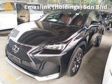 2017 Lexus NX200t 2.0 F Sport PRE CRASH STOP SYSTEM POWER BOOT 2 TONE NAPPA LEATHER MEMORY SEATS FRE WARRANTY LOCAL AP