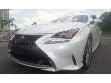 2015 Lexus RC200t 2.0 F Sport Coupe -- UNREG --