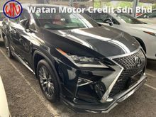 2016 Lexus RX200t 2.0 F Sport Unregister Full Spec TRD Kit Mark-Levinson Surround Camera Red Interior Panoramic Roof Free 2 Yrs Warranty