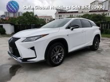 2018 Lexus RX300 2.0 F Sport SUV (NEW YEAR SALES /CHEAPEST PRICE IN TOWN) FULL SPEC /SUNROOF /360 SURROUND CAMERA /HUD /LANE ASSIST SENSOR /UNREG