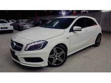 2014 MERCEDES BENZ A250 2.0A AMG ORIGINAL UK SPEC WHILE (8501) x PRICE RM 195K x DP RM 21084 x LOAN RM 185K x 2.7 x 9 YEAR x INSTALLMENT RM 2175 (108)