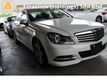 2012 Mercedes-Benz C180 1.8 Coupe (A) UNREG