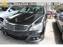 2012 Mercedes-Benz C180 1.8 Coupe (A) UNREG
