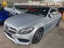 2016 Mercedes-Benz C200 2.0 AMG Coupe Rear Camera Local AP Unreg