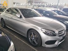 2014 Mercedes-Benz C200 2.0 TURBO AMG KEYLESS MEMORY LEATHER BUCKET SEATS REVERSE CAMERA 18 AMG SPORT RIM FREE WARRANTY