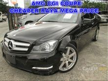 RAYA MEGA CARNIVAL SELL PRICE 2012 Mercedes-Benz C250 1.8 BlueEFFICIENCY Coupe