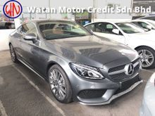 2017 Mercedes-Benz C300 AMG Premium Coupe 2.0 Turbo 241hp Panoramic Roof 3D Burmester 2 Memory Bucket Seat Keyless Push Start Paddle Shift Power Boot