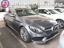 2017 Mercedes-Benz C300 AMG Coupe 2.0 Turbo 241hp Full Spec Panoramic Roof Burmester 3D Surround Keyless Go Memory Seat Full LED Power Boot Unreg