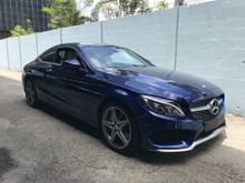 2016 Mercedes-Benz C300 2.0 Coupe SUNROOF HIGH SPEC UK NEW UNREG