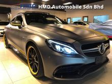 2016 Mercedes-Benz C63 AMG 4.0 S Ediiton 1 - UNREG - 0% SST - JAPAN MERCEDES-BENZ CERTIFIED CARS - PUSH START -