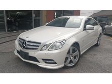 2012 Mercedes-Benz E250 Coupe AMG STYLING PACKAGE JAPAN SPEC