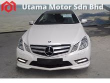 MERDEKA SALES SAVE UP TO 90K 2013 Mercedes-Benz E250 SPORT COUPE