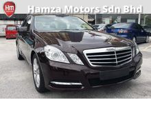 2011 Mercedes-Benz E250 UNREG