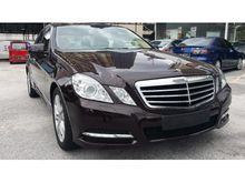 2011 Mercedes-Benz E250 Panoramic Roof Unregister