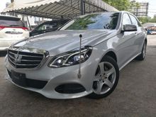 2014 Mercedes-Benz E250 2.0 SE LIMITED UNREG