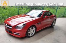 2014 Mercedes-Benz SLK200 1.8 BlueEFFICIENCY Convertible Local AP Unreg (PRICE INCLUSIVE GST)