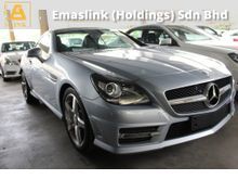 2014 Mercedes-Benz SLK200 1.8 Convertible (A) UNREG