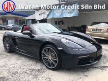 2017 Porsche Boxster 718 New 2.0 Turbo 300hp Keyless Entry Memory Seats PCM Xenon LED Multi Function Paddle Shift Steering Bluetooth Auto Spoiler