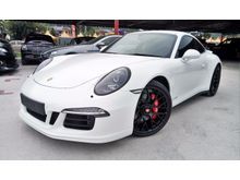 2015 Porsche 911 3.8 Carrera 4 GTS Coupe HARI RAYA PROMOTION * SPORT CHORONO * SPORT N SPORT PLUS MODE*SPORT EXHAUST*BOSE SOUND SYSTEM*GTS SPORT SEAT