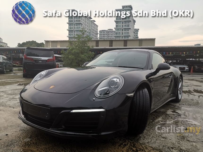 Porsche 911 2016 Carrera 3 0 In Kuala Lumpur Automatic Coupe Black