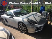 PORSCHE CAYMAN 2.7 ACTUAL YR 2014 UK SPORT PLUS SPORT CHRONO METER PDK GEARBOX PCM LEATHER SEAT FREE 1 YR GMR WARRANTY PLUS