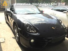 2014 Porsche Cayman 2.7 PDK 7speed Dual Clutch PCM 272hp New Facelift 981 Bucket Seats Sport Paddle Shft Steering Xenon LED 1 Year Warranty Unregister