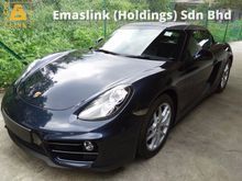 2014 Porsche Cayman 2.7 Coupe Sport Mode Paddle Shift Unregistered