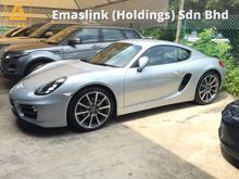 2014 Porsche Cayman 2.7 Sport Chrono 7 Speed-PDK PCM 272hp New Facelift 981 Bucket Seats Sport Paddle Shift Steering Xenon LED 1 Year Warranty Unreg