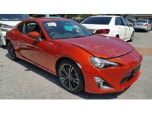 2012 Toyota 86 2.0 UNREG MANY UNITS FULL SPEC