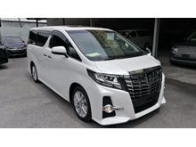 2015 Toyota Alphard 2.5 SA SUNROOF UNREG