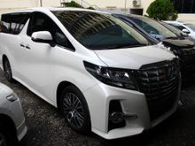 2016 Toyota Alphard 2.5 (A) UNREG
