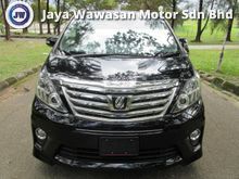 2012 Toyota Alphard S Facelift 2.4 7Seater Mpv