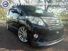2012 TOYOTA ALPHARD RAYA SALES PROMO PILOT SEAT SC FULL SPEC UNREG