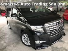 2015 TOYOTA ALPHARD 2.5 S EDITION (GRADE A CAR) (SUNROOF) (JBL SOUND SYSTEM) (HIGH SPEC) (CHEAPEST IN TOWN) UNREG 2015