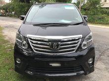 2012 Toyota Alphard 2.4 SC NEW FACELIFT UNREG
