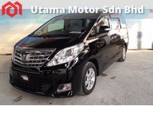 SAVE UP RM90K 2014 Toyota Alphard 2.4 X