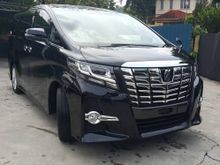2015 UNREG Toyota Alphard 2.5 SA ( PRE MERDEKA SALES )