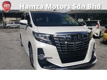 2015 TOYOTA ALPHARD 2.5L SC UNREGISTER