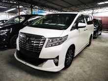 2015 Toyota ALPHARD 3.5 GF 100% FULLY LOADED UNREG