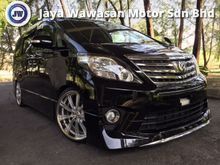 2012yr Toyota Alphard SC 2.4 With Pilot Seat Power Boot Modellista BodyKit 3year warranty