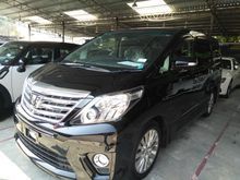 TOYOTA ALPHARD 2,4 SC HM THEATHER,4 CAMERA FULL SPEC 12 UNREG