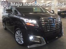 2015 TOYOTA ALPHARD 2.5 S PACKAGE - JBL 17 SPEAKER - POWERDOOR - VACUUMDOOR - ORIGINAL REVERSE CAMERA - JAPAN DVD - UNREG