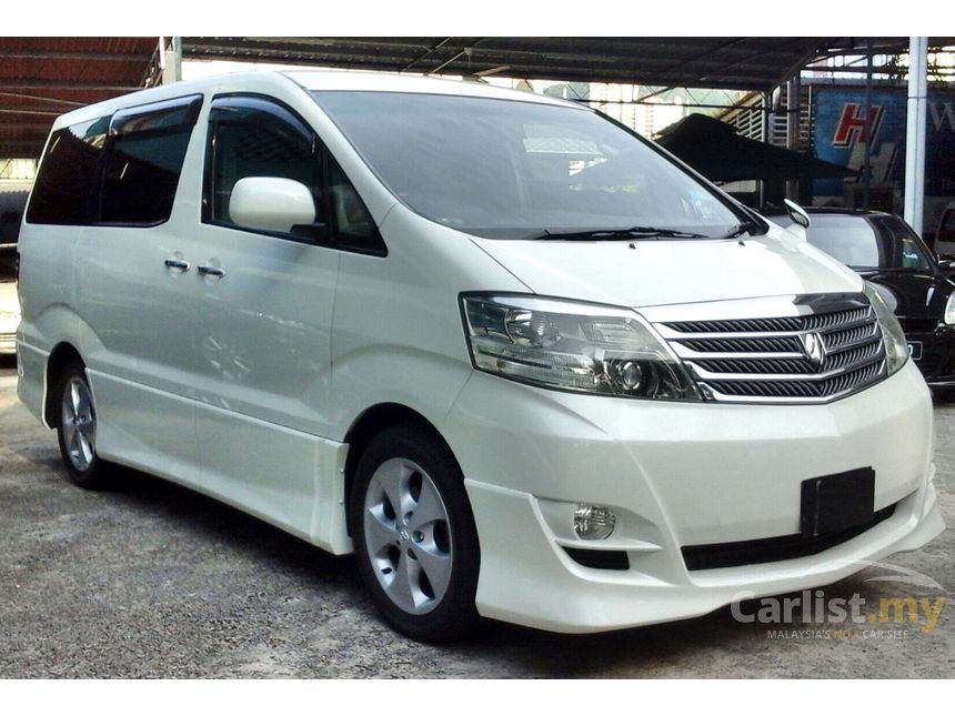 Toyota Alphard 2008 G 2.4 in Penang Automatic MPV White 