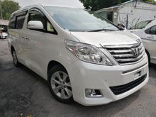 2013 Toyota Alphard 2.4 X 8 SEATER WHITE UNREG