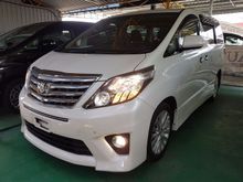 2013 Toyota Alphard S 2.4 Electric Wheelchair